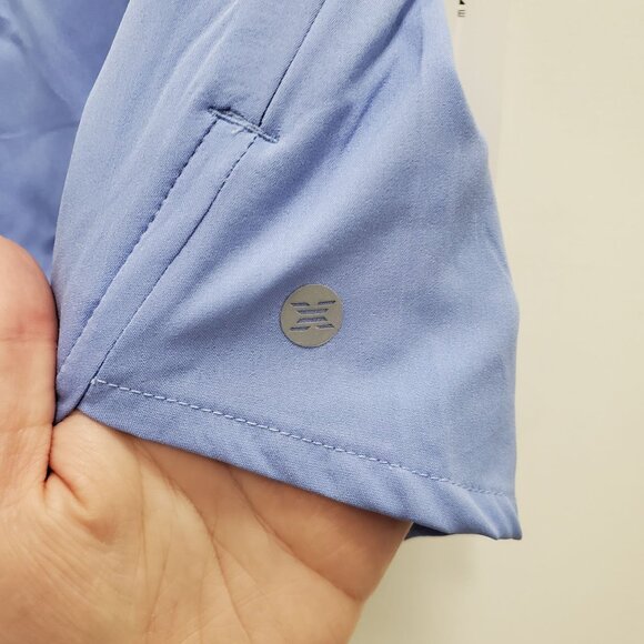 RBX Women's Blue Stretch Pull On Panty Lined 3" Athletic Running Shorts NWT XS - Picture 2 of 8